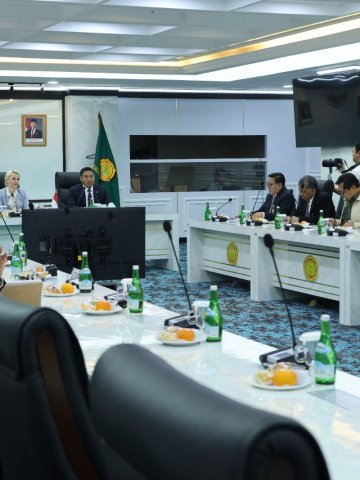 Wamentan Sudaryono Terima Wamentan Polandia, Perkuat Kolaborasi Pangan Hadapi Dinamika Global