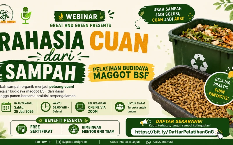 Sampah organik setiap hari terus bertambah. Tapi, jangan buru-buru dibuang, karena sampahmu bisa jadi peluang cuan! 💰